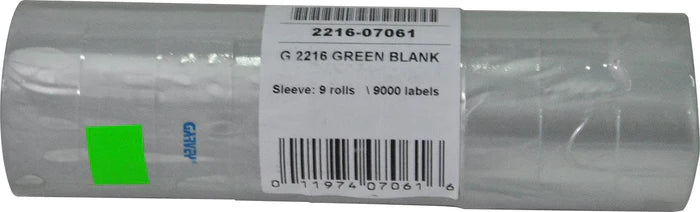 UHD - Price gun label - Double Line GREEN