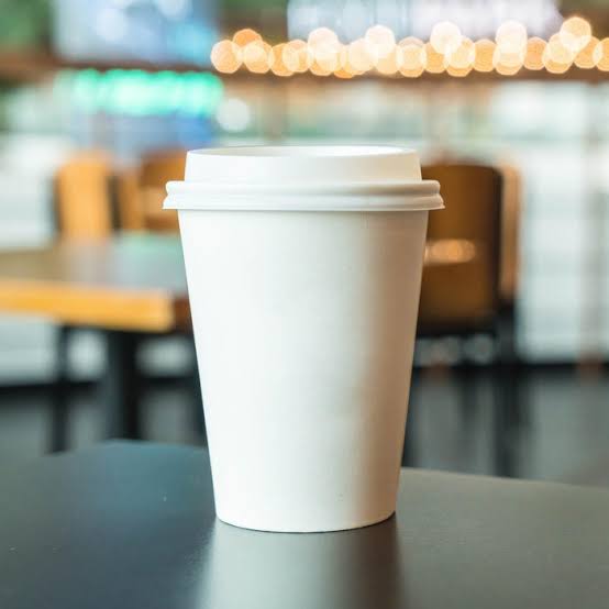 UHD - Golden - 10 oz White Hot Paper Cups