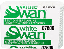 WHITE SWAN - Dinner Napkins - 2 Ply