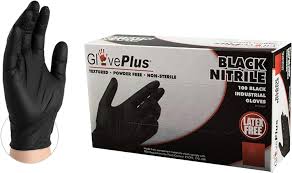 GENERIC /Tuff/RiteTouch Nitrile Gloves 5Mil - Black