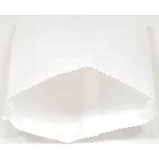 Sandwich Bag - Grease Proof - Regular - White 6x0.75x6.75
