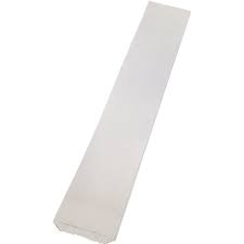 ATLAS - Baguette Bags - Plain - White - 4x2x24