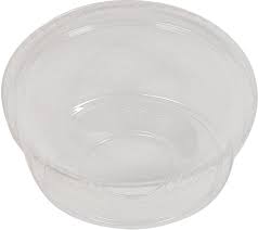 VALUE+ - Dome Lid No Hole for 9/12oz Parfait Cups(PET)