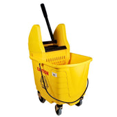 SPARTANO - 27L Mop Bucket with Down Press Wringer - Yellow