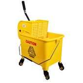 SPARTANO - 19L Mop Bucket with Down Press Wringer -Yellow