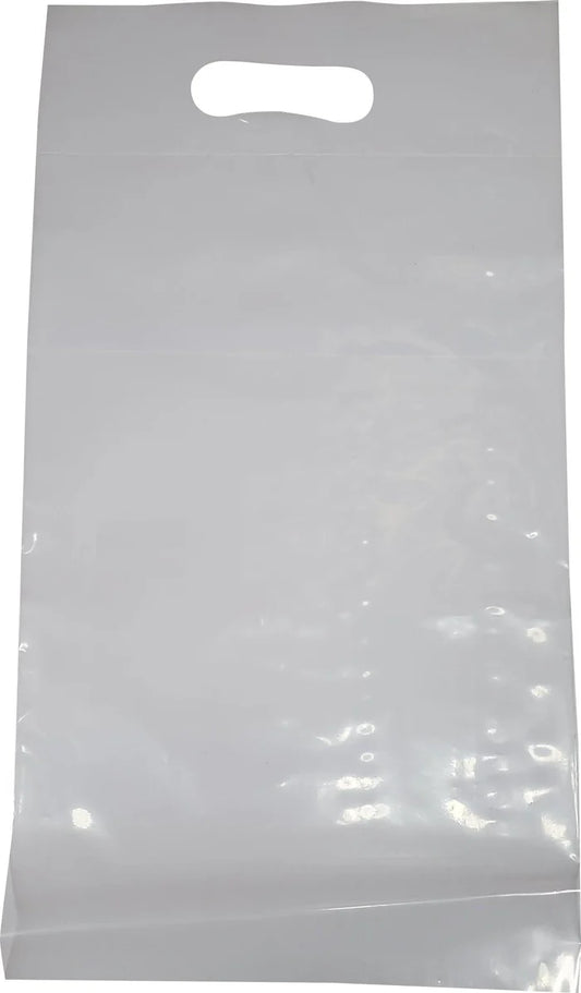 GENERIC 9"x14" - Plastic Bags - P.E - 3 Mil W/Handle