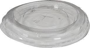 Morning Dew - Clear Flat Lid - 16-24oz Pet Cup -  98mm