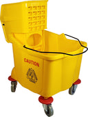 GENERIC - 36L Large Mop Bucket w/Side Press