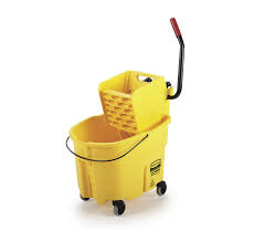 RUBBERMAID - Wavebreak -35qt Side Press Bucket Wringer