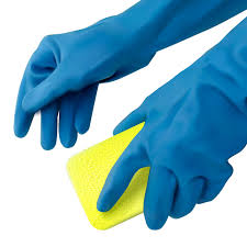 ONLY EST - Dishwashing Gloves - Small - Blue