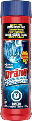 DRANO - Drain Cleaner - Professional Strength Crystal