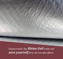 RHINO FOIL - Insulated Foil Wrap - 14"x14" - APF1414