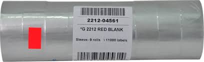 UHD - Price Gun Label -  Single Line Label - Large Digit - Special Red