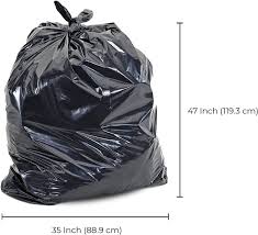 Regular Garbage Bag Black 35 x 47