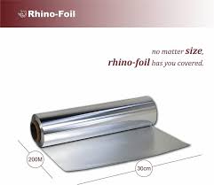 RHINO FOIL - 12" Aluminium Foil Roll - Heavy Duty - 152M