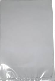 GENERIC 8"x12.5" - Plastic Bags - P.P.U - Shiny -  3 Mil