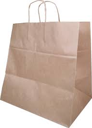 UHD - 14x10x14 - Kraft Paper Bags - Twisted Handles