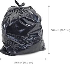 Regular Garbage Bag Black 30 x 38