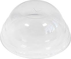 MORNING DEW - Clear Dome Lid - 8-10oz XDOME-8- 78mm