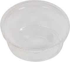 VALUE+ - Dome Lid No Hole  for 9/12oz  Parfait Cups(PET)