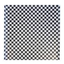 VALUE+ - Checkered Sheets - Black - 14"x14"