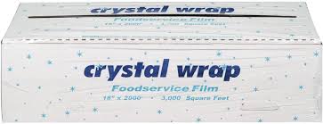 CRYSTAL - Food Wrap Film - 18"x2000'