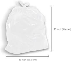 SPARTANO Strong Clear Garbage Bag 26 x 36