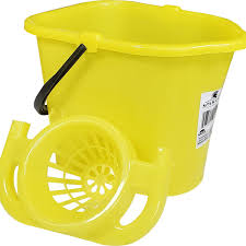 DISPOSE - Small Mop Bucket w/Wringer Bowl