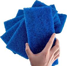 SPARTANO - Non-Scratch Scouring Pad- Blue - 10pk