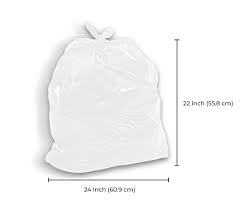 SPARTANO Regular Clear Garbage Bag 24 x 22