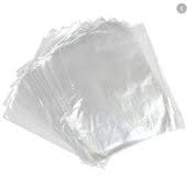 GENERIC - 12"x22" - Poly Bags - Clear - w/Holes