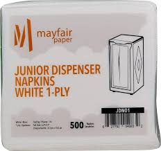 Generic - 1 Ply Dispenser Napkin 1/6 Fold