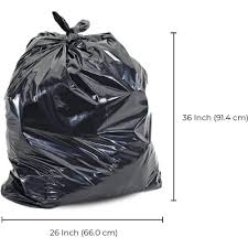 GENERIC     Garbage Bags - 26 x 36 Black Strong